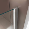 Fixed shower enclosure EX416-2 - 6mm transparent glass NANO - 90x90x195cm