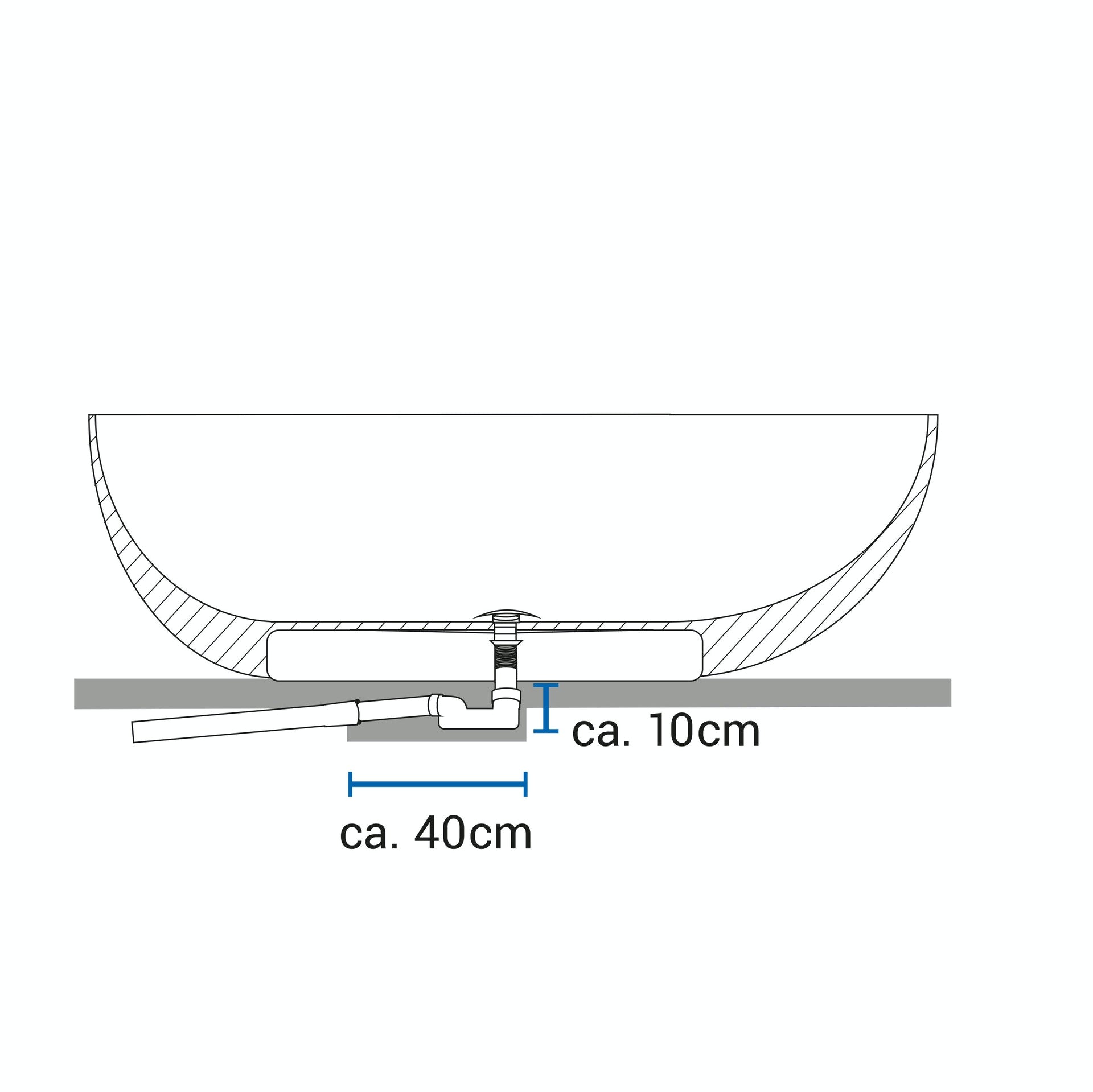 Freestanding bathtub RELAX