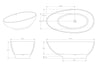 Freestanding bathtub VIGO