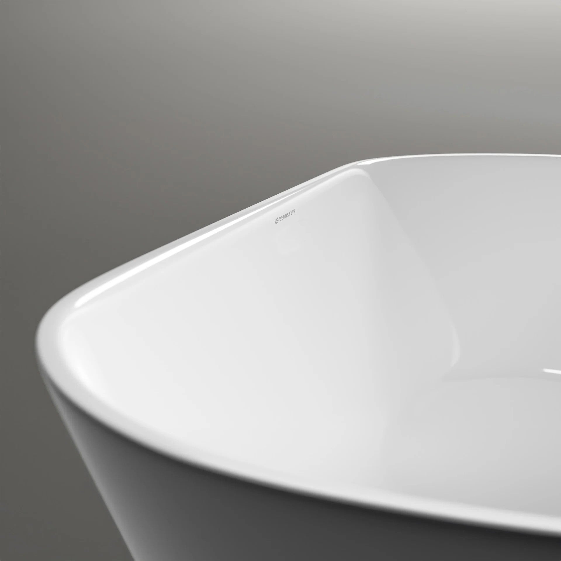 Freestanding bath tub ROMA 2.0 acrylic white glossy