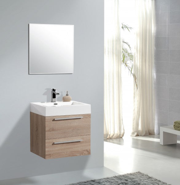 Bathroom furniture set M600 whitewashed oak