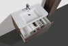 Cosmetic drawer insert for bathroom furniture