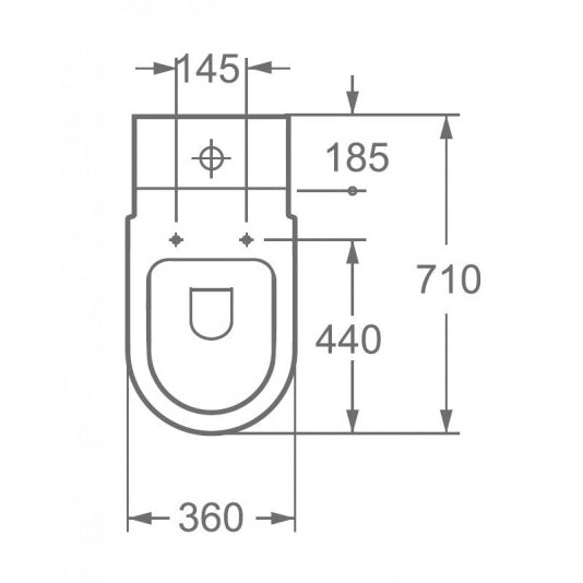 Floor standing WC toilet CT1099