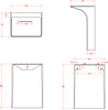 Freestanding washbasin TWZ29