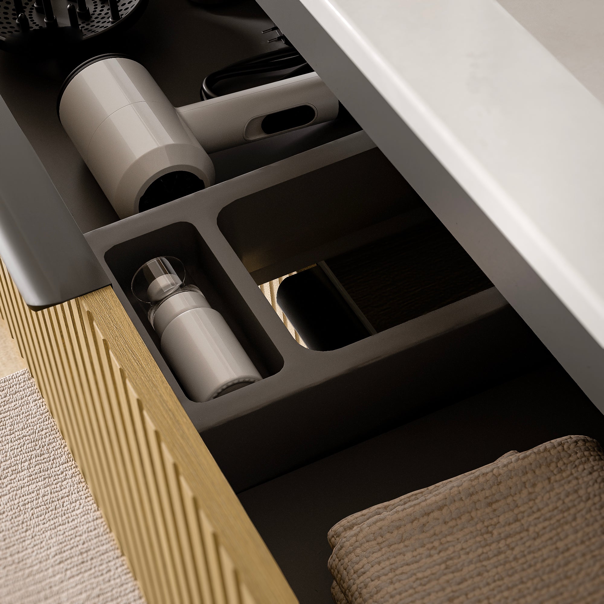 Bathroom furniture set TIM 100 cm with washbasin