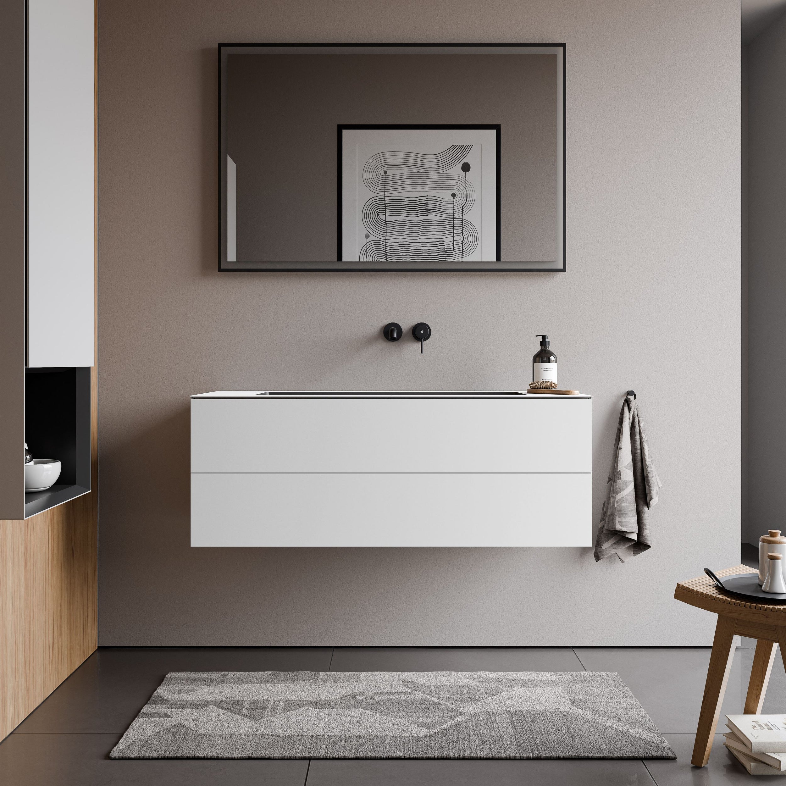 Washbasin vanity unit ARCTIC 1200