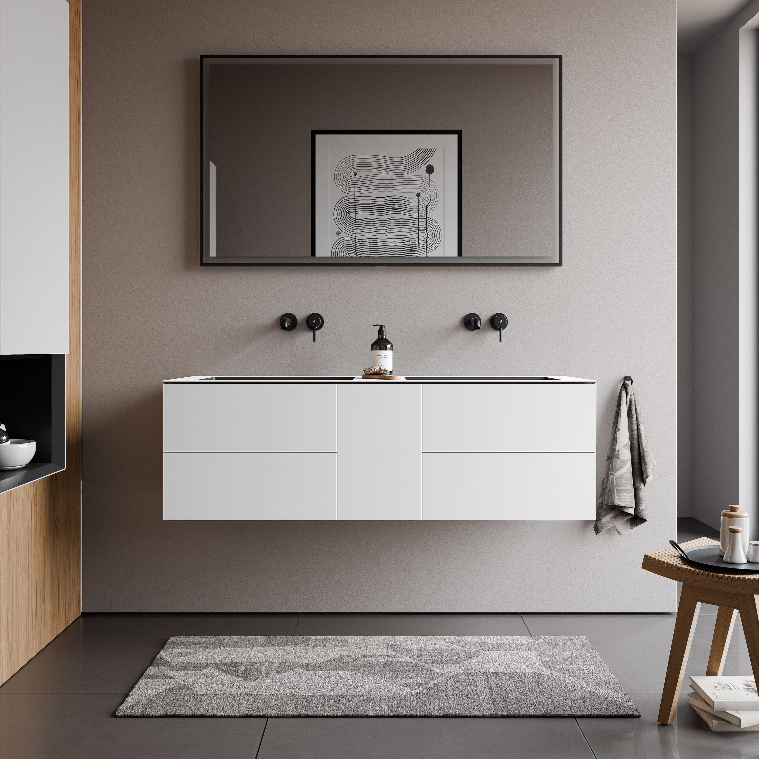 Washbasin cabinet ARCTIC 1400