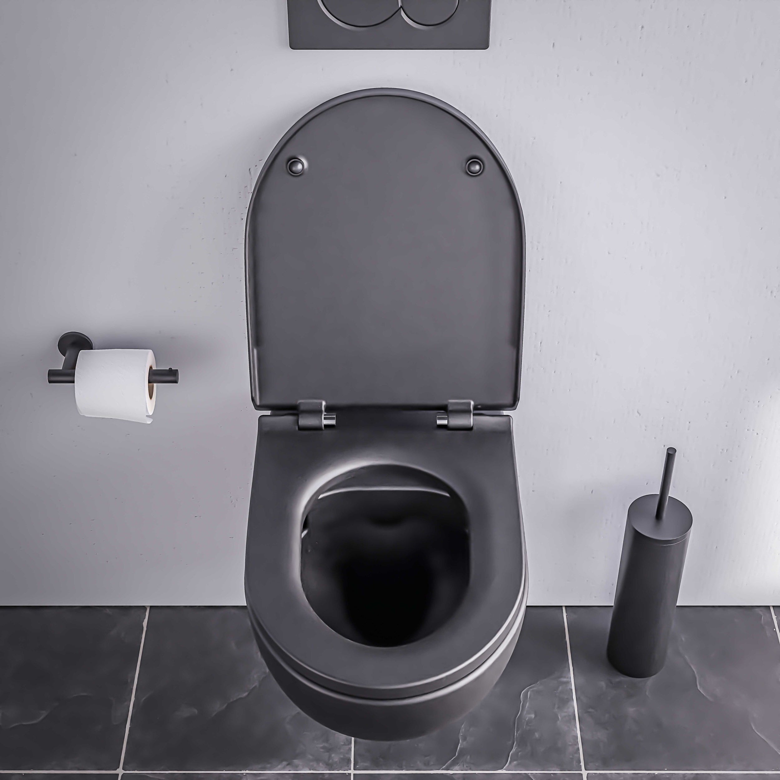 Rimless wall-mounted WC E-9030