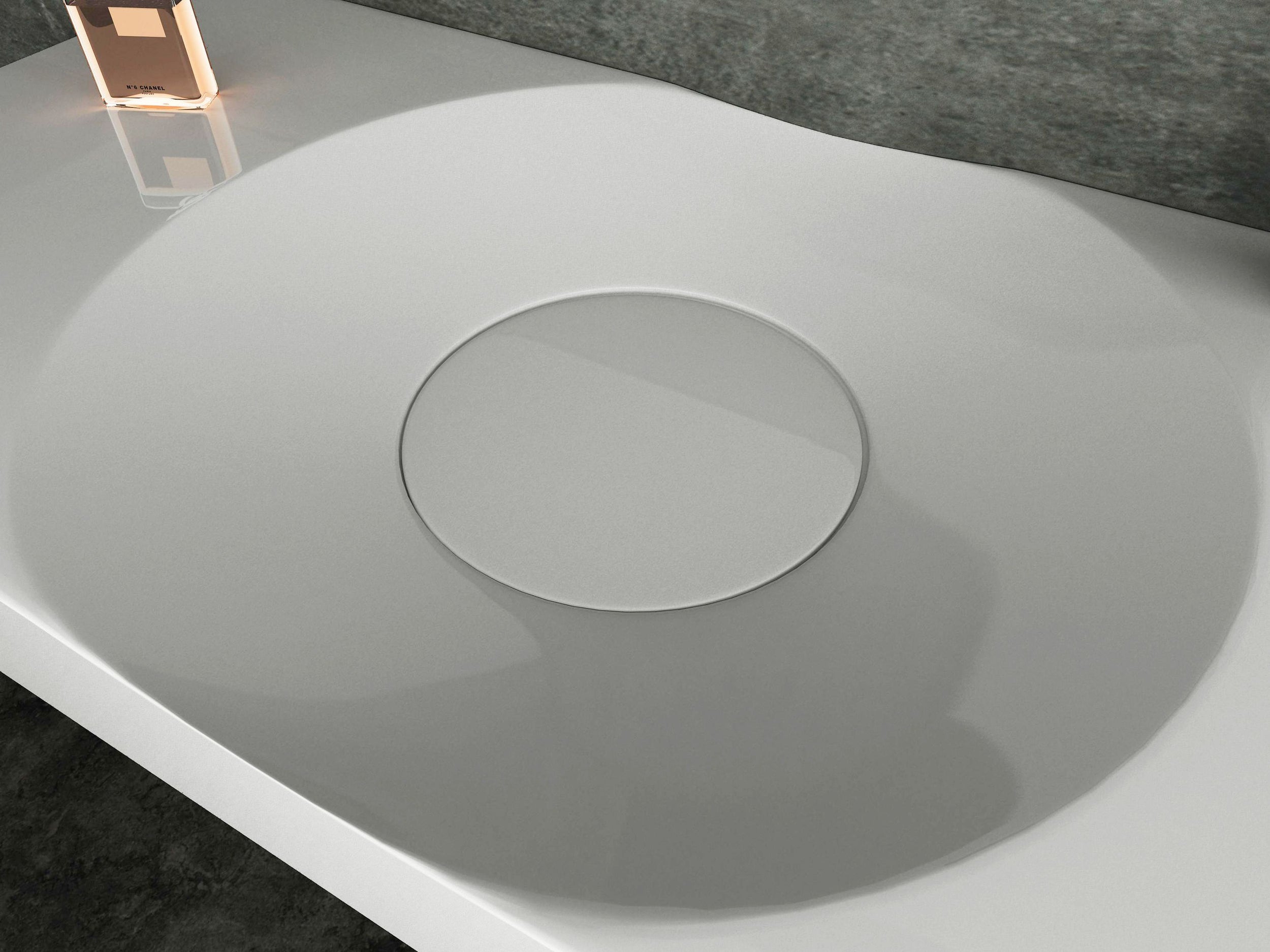 Wall-mounted washbasin Countertop basin BS6059 in cast marble